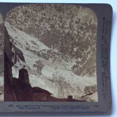 Looking down from Overhanging Rocks
