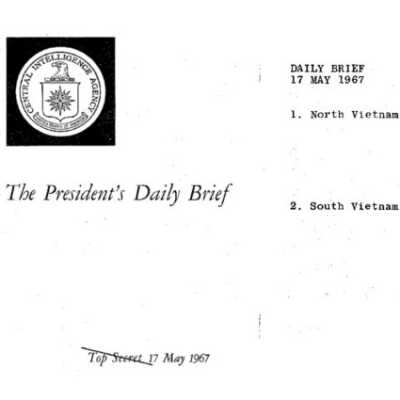 The President's Daily Brief: Artifact
