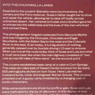 Into the Chuckwalla Lands