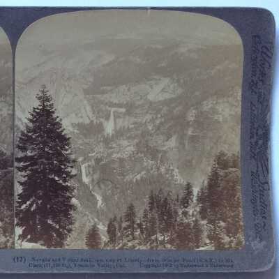 Nevada and Vernal Falls