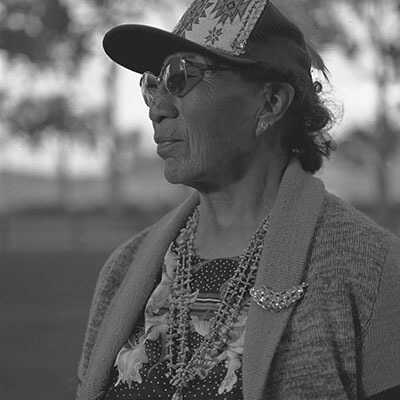 Lena Servillican, Fathers Day Reunion, Stewart Indian School, 1992