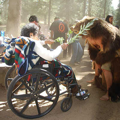 Maidu Elder, Bear Dance, 2009