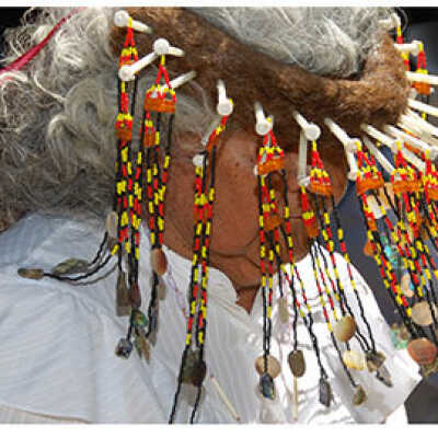Mamie Burrows Powell, California Indian Museum Honored Elders Day, 2008