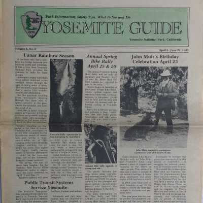 Yosemite Guide Newspaper, 1981