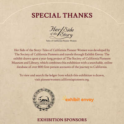 Acknowledgement panel