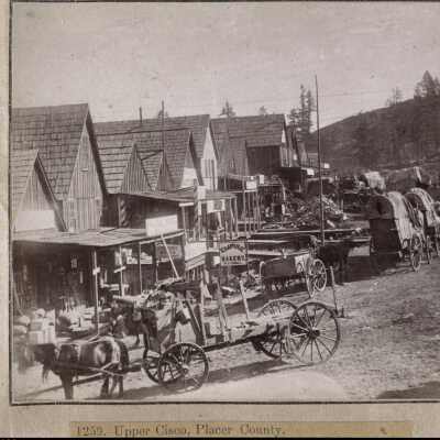 Upper Cisco, Placer County