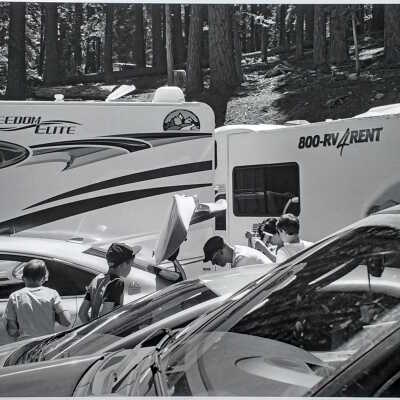 Glacier Point Parking Lot