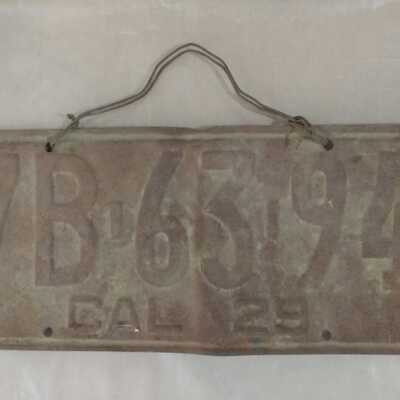 License Plate