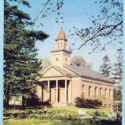 Postcard: Eastern Star Home, Oriskany, New york. Postmarked June 9, 1955
