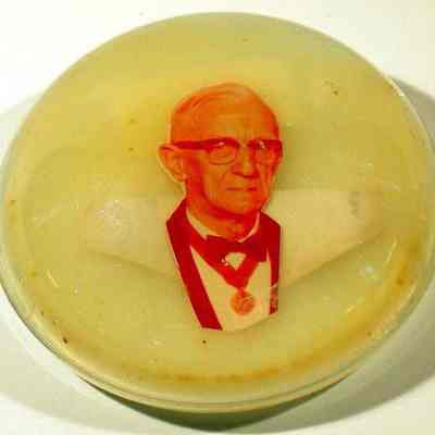 Paperweight: Charles B. Hoffman, dated 1941