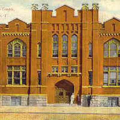 Postcard: Masonic Temple, Rome, New York