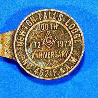 Clip, Money: Newton Falls Lodge #462 100th Anniversary, 1872-1972