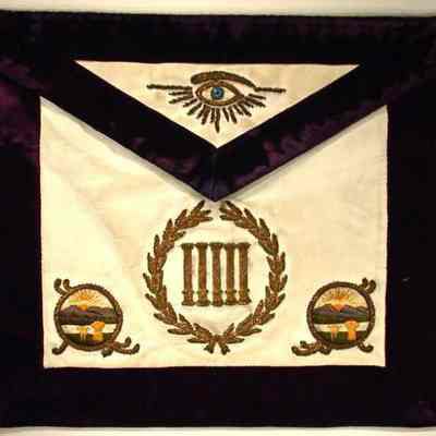 Apron: Grand Lodge apron, Grand Orator