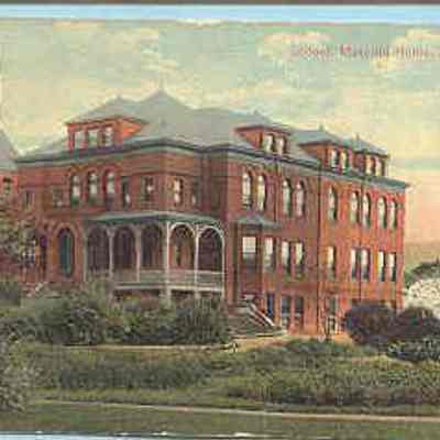 Postcard: Masonic Home, Utica, New York. Postmarked, September 30, 1913