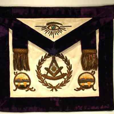 Apron: Grand Lodge apron, Grand Master