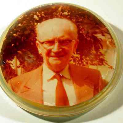 Paperweight: William R. Pringle, dated 1949