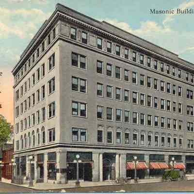 Postcard: Masonic Temple, Erie, Pennsylvania