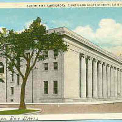 Postcard: Albert Pike Consistory, Little Rock, Arkansas