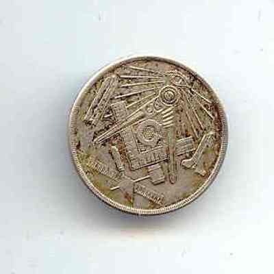 Pocket Coin George N. SUel, #3 St. James Lodge E.A., 11/9/45, F.C. 12/7/45, N,N, 1/26/46