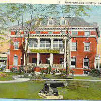 Postcard: Shpopenagon Grotto, Bay City, Michigan