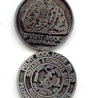 Coin: Pulpit Lodge #103, Pelham, New Hampshire, Building Fund