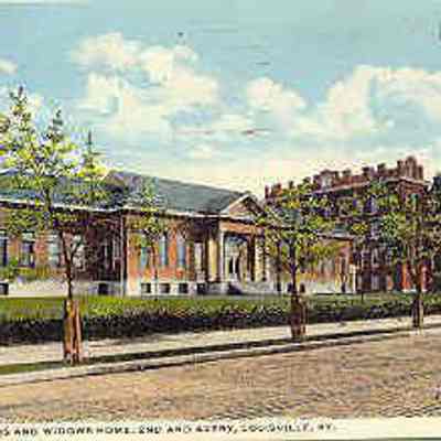 Postcard: Masonic Home, Louisville, Kentucky