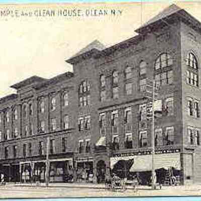 Postcard: Masonic Temple, Olean, New York