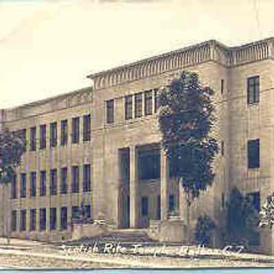 Postcard: Scottish Rite Cathedral, Canal Zone