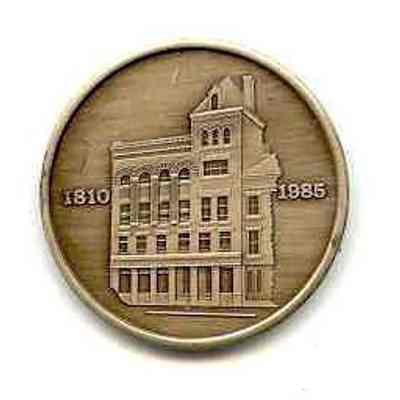 Coin 175th Anniversary coin from Mt. Zion Lodge #9, Mt. Vernon, Onio, dated 1810-1985
