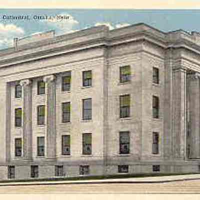 Postcard: Picture postcard of the Scottish Rite Cathedral, Omaha, Nebraska