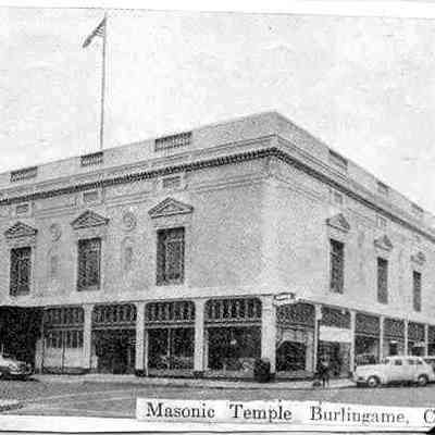 Photo: Masonic Temple, Burlingame, California