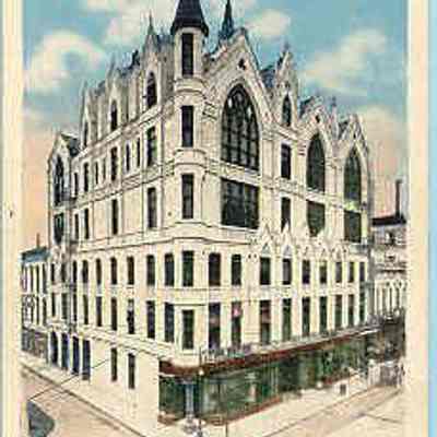 Postcard: Picture postcard of a Masonic Temple, New Orleans, Louisiana