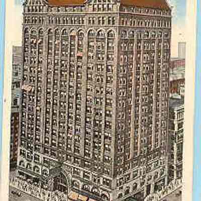 Postcard: Picture postcard of a Masonic Temple, Chicago, Illinois