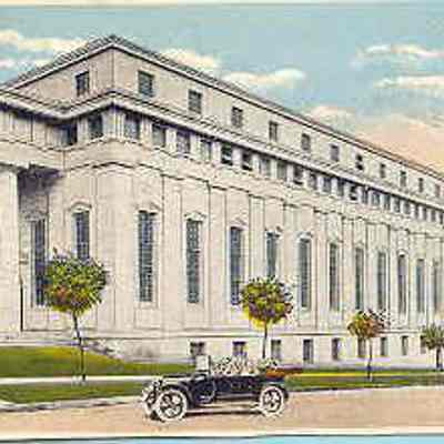 Postcard: Masonic Temple, Lakewood, Ohio. From a collection of photos of Masonic Temples, collector unknown