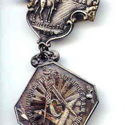 Jewel from the 100th Annual Communication Grand Lodge of Ohio F. & A. M.