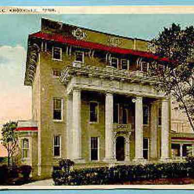 Postcard: Masonic Temple, Knoxville, Tennessee