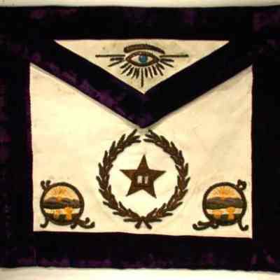 Apron: Grand Lodge apron, Grand Chaplain