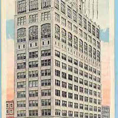 Postcard: Shrine Temple, Memphis, Tennessee