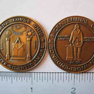 Coin: Pocket coin celebrating the nations Bicentennial
