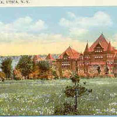 Postcard: Masonic Home, Utica, New York