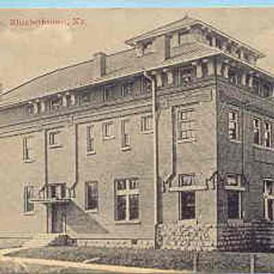 Postcard: Masonic Temple, Elizabethtown, Kentucky. Postmarked October 12, 1920