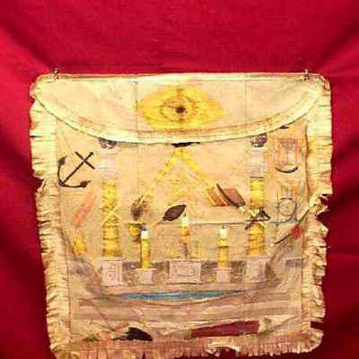 Apron - Hand painted, 19'X18"