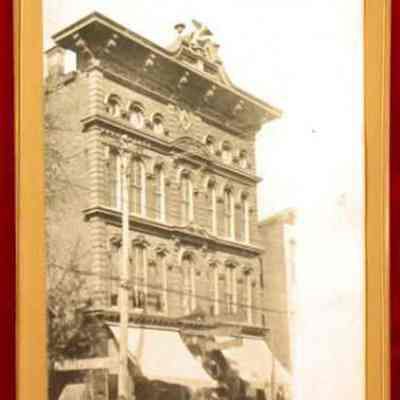 Postcard: Picture postcard Masonic Temple, Circleville, Ohio