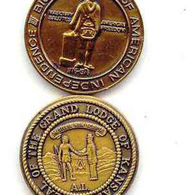 Coin: Grand Lodge of Kansas