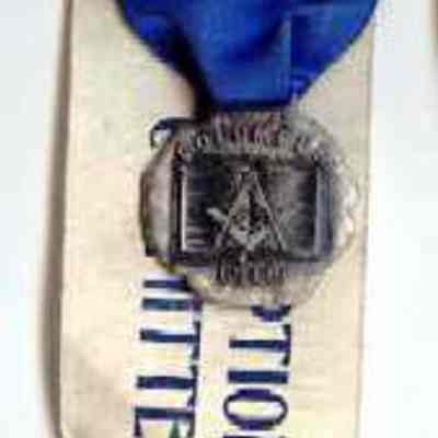 Badge: Annual Communication Grand Lodge of Ohio dated 1915, Reception Committee