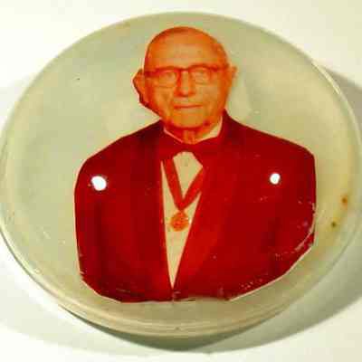 Paperweight: L. Todd McKinney, dated 1948