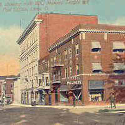 Postcard: Masonic Temple, Lima, Ohio. From a collection of photos of Masonic Temples, collector unknown
