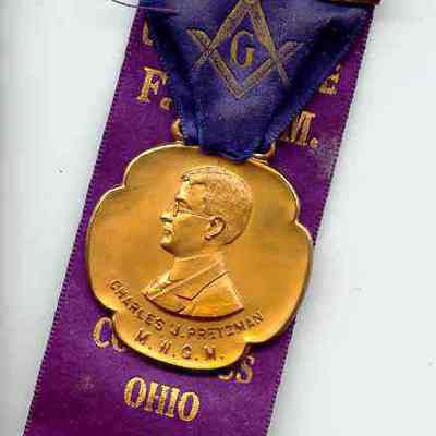 Jewel from the 105th Annual Communication Grand Lodge