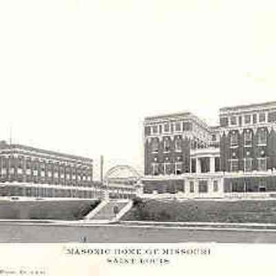 Postcard: Masonic Home, ST. Louis, Missouri