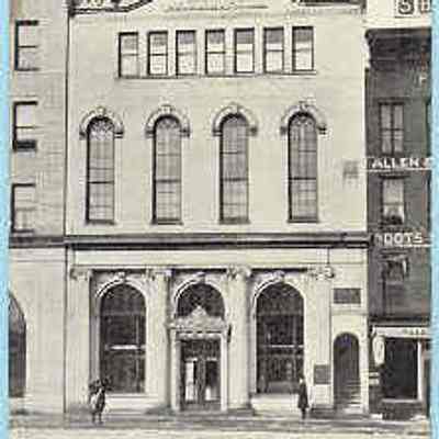Postcard: Masonic Temple, Watertown, New York